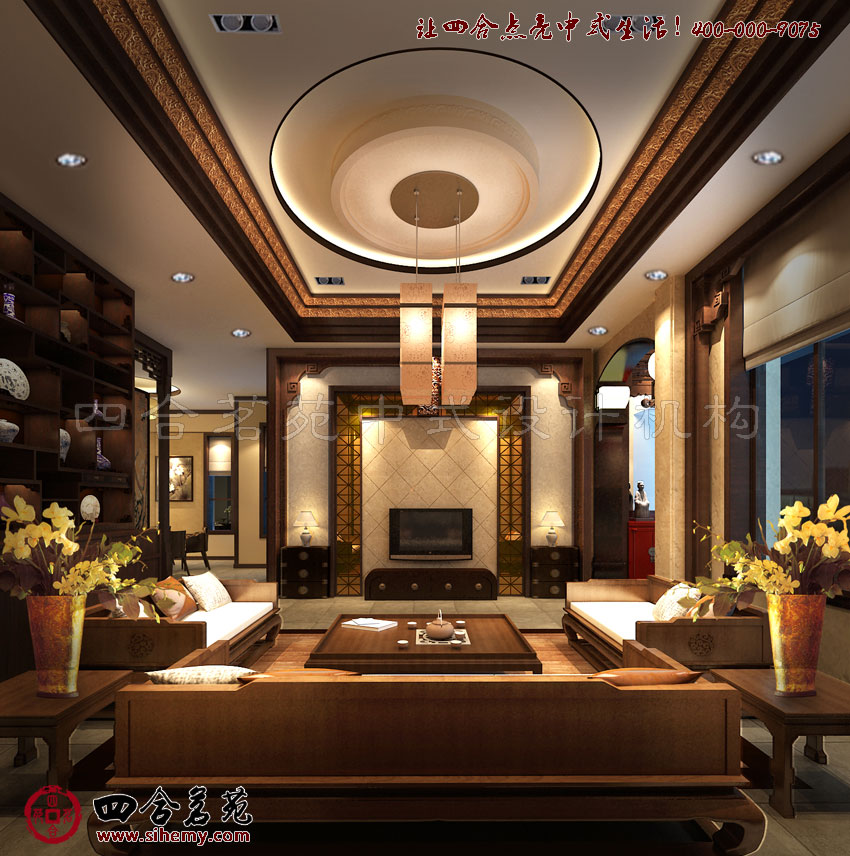 不僅裝飾精美且格局對稱方正 北京四合院裝修設(shè)計(jì)欣賞學(xué)習(xí)